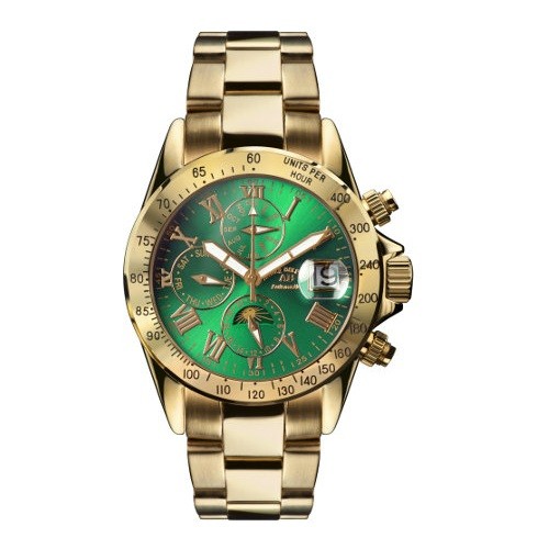 Andre Belfort AB-8110_GOLD_SMARAGD